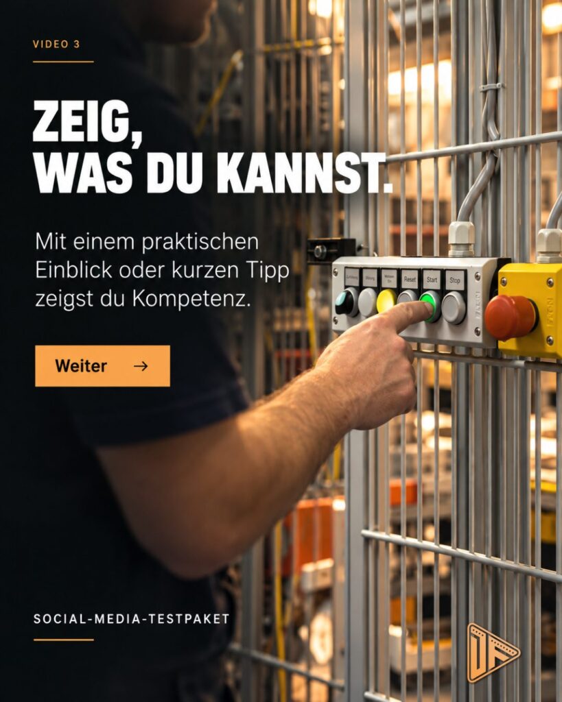 Schaltschrank als Beispiel für ein Video mit einem fachlichen Tipp.